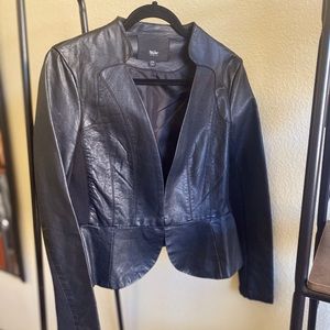 Mossimo faux leather jacket medium.